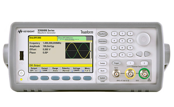 33512B 波形发生器，20 MHz，2 通道，具有任意波形生成能力
